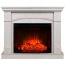RealFlame Электрокамин History 25,5 WT цвет натуральный камень с очагом Evrika 25,5 LED