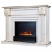 RealFlame Электрокамин Imperia 26/33 WT белый дуб с золотой патиной с очагом 3D Cassette 630 Black Panel