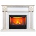RealFlame Электрокамин Imperia 26/33 WT белый дуб с золотой патиной с очагом 3D Helios 26