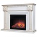 RealFlame Электрокамин Imperia 26/33 WT белый дуб с золотой патиной с очагом Moonblaze