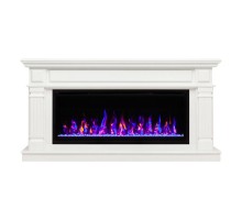 RealFlame Электрокамин Islandia 42/BV WT белый с очагом Saphir 42