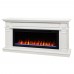 RealFlame Электрокамин Islandia 42/BV WT белый с очагом Saphir 42