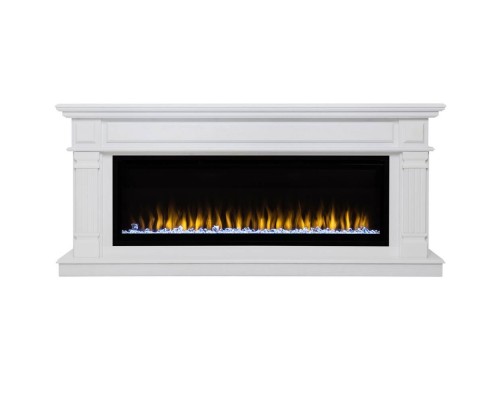RealFlame Электрокамин Islandia 50 WT белый с очагом Saphir 50