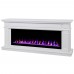 RealFlame Электрокамин Islandia 50 WT белый с очагом Saphir 50