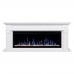 RealFlame Электрокамин Islandia 50 WT белый с очагом Saphir 50