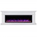 RealFlame Электрокамин Islandia 60 WT белый с очагом Saphir 60