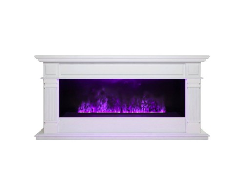 RealFlame Электрокамин Islandia CST1000 WT с очагом 3D Cassette 1000 LED RGB