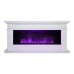 RealFlame Электрокамин Islandia CST1000 WT с очагом 3D Cassette 1000 LED RGB