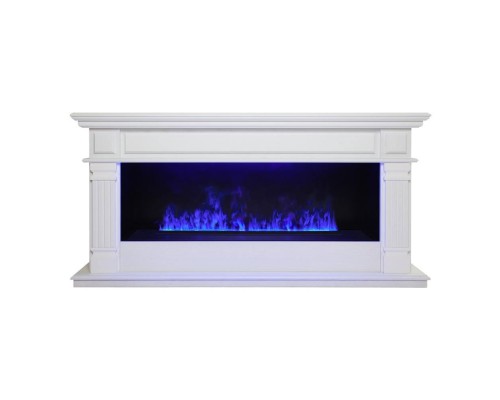 RealFlame Электрокамин Islandia CST1000 WT с очагом 3D Cassette 1000 LED RGB