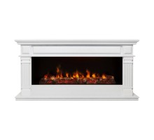 RealFlame Электрокамин Islandia CST1000 WT с очагом 3D Cassette 1000