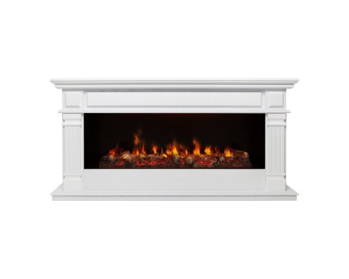 RealFlame Электрокамин Islandia CST1000 WT с очагом 3D Cassette 1000