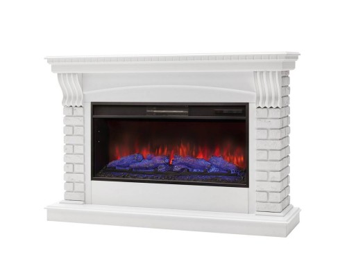RealFlame Электрокамин Jazz 36 WT белый c очагом Joker 36