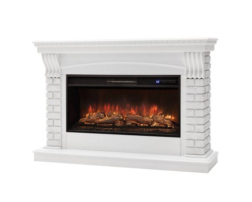 RealFlame Электрокамин Jazz 36 WT белый c очагом Joker 36