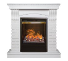 RealFlame Электрокамин Jazz WT белый с очагом 3D Olympic