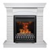 RealFlame Электрокамин Jazz WT белый с очагом 3D Oregan