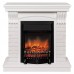 RealFlame Электрокамин Jazz WT белый с очагом Fobos Lux Black RC