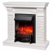 RealFlame Электрокамин Jazz WT белый с очагом Fobos Lux Black