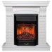 RealFlame Электрокамин Jazz WT белый с очагом Majestic Lux Black