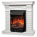 RealFlame Электрокамин Jazz WT белый с очагом Majestic Lux Black RC