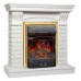 RealFlame Электрокамин Jazz WT белый с очагом Majestic Lux Brass