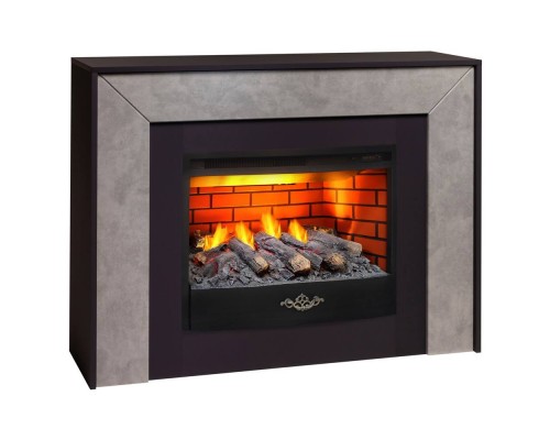 RealFlame Электрокамин Jersey 25,5 GR графит с очагом 3D Firestar 25,5