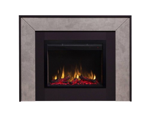 RealFlame Электрокамин Jersey 25,5 GR графит с очагом Saphir 25,5