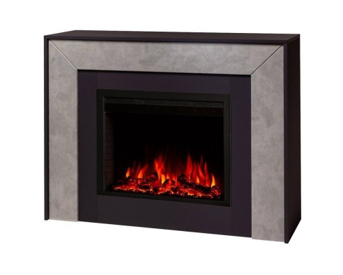 RealFlame Электрокамин Jersey 25,5 GR графит с очагом Saphir 25,5
