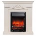 RealFlame Электрокамин Junona WT айвори с очагом Fobos Lux Black