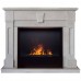 RealFlame Электрокамин Kellie 25,5/26 WT цвет белый камень с очагом 3D Cassette 630 Black Panel