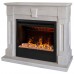 RealFlame Электрокамин Kellie 25,5/26 WT цвет белый камень с очагом 3D Helios 26 SBG