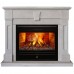 RealFlame Электрокамин Kellie 25,5/26 WT цвет белый камень с очагом 3D Novara