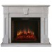 RealFlame Электрокамин Kellie 25,5/26 WT цвет белый камень с очагом Epsilon 26 S IR
