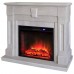 RealFlame Электрокамин Kellie 25,5/26 WT цвет белый камень с очагом Sparta 25,5 LED