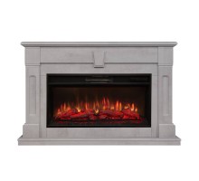 RealFlame Электрокамин Kellie 36 WT цвет белый камень c очагом Joker 36