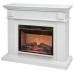 RealFlame Электрокамин Leda 24/25,5 WT белый матовый с очагом Irvine 24