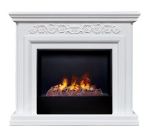 RealFlame Электрокамин Leticia 26 WT белый с очагом 3D Cassette 630