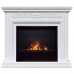RealFlame Электрокамин Leticia 26 WT белый с очагом 3D Cassette 630 Black Panel