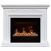 RealFlame Электрокамин Leticia 26 WT белый с очагом 3D Helios 26 SBG