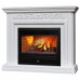 RealFlame Электрокамин Leticia 26 WT белый с очагом 3D Novara