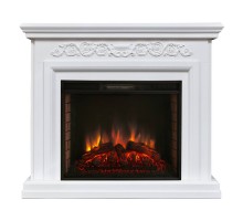 RealFlame Электрокамин Leticia 26 WT белый с очагом Epsilon 26 S IR