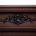 RealFlame Электрокамин Lilian DN орех с очагом Majestic Lux Black