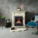 RealFlame Электрокамин Lilian WT жемчуг с очагом 3D Oregan