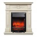RealFlame Электрокамин Lilian WT жемчуг с очагом Fobos Lux Black