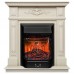 RealFlame Электрокамин Lilian WT жемчуг с очагом Majestic Lux Black