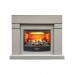 RealFlame Электрокамин Lindelse 25,5/26 GR серый c очагом 3D Firestar 25,5