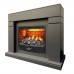 RealFlame Электрокамин Lindelse 25,5/26 GR серый c очагом 3D Firestar 25,5
