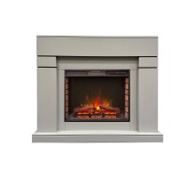 RealFlame Электрокамин Lindelse 25,5/26 GR серый c очагом Sparta 25,5 LED