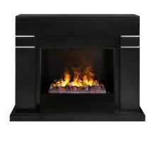 RealFlame Электрокамин Lindelse 26 BL черныйM черный с очагом 3D Cassette 630