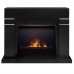 RealFlame Электрокамин Lindelse 26 BL черныйM черный с очагом 3D Cassette 630 Black Panel