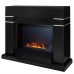RealFlame Электрокамин Lindelse 26 BL черныйM черный с очагом 3D Cassette 630 Black Panel